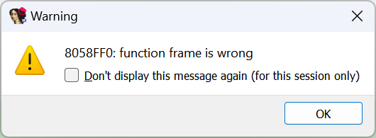Igor’s Tip of the Week #151: Fixing “function frame is wrong” – Hex Rays