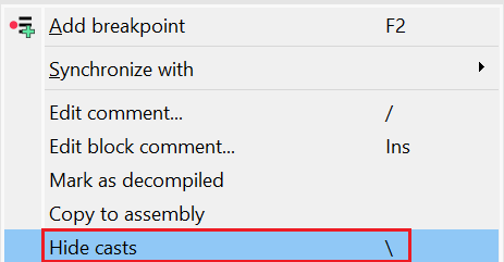 Hidden Casts Risks Igor’s Tip of the Week #160: Hiding casts in the decompiler – Hex Rays