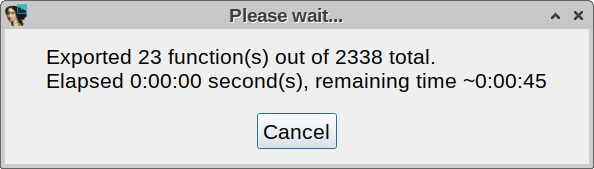 Diaphora exporting