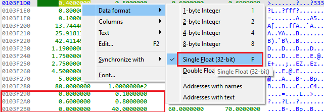 Igor’s Tip of the Week #165: Defining floating-point data – Hex Rays