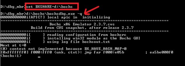 Develop your master boot record and debug it with IDA Pro and the Bochs ...