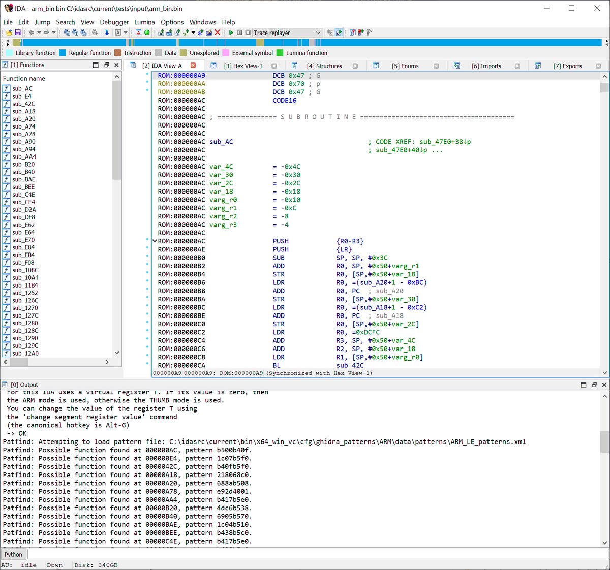 The IDA patfind plugin – Hex Rays