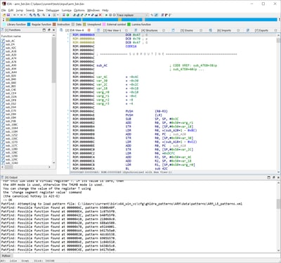 The IDA patfind plugin – Hex Rays