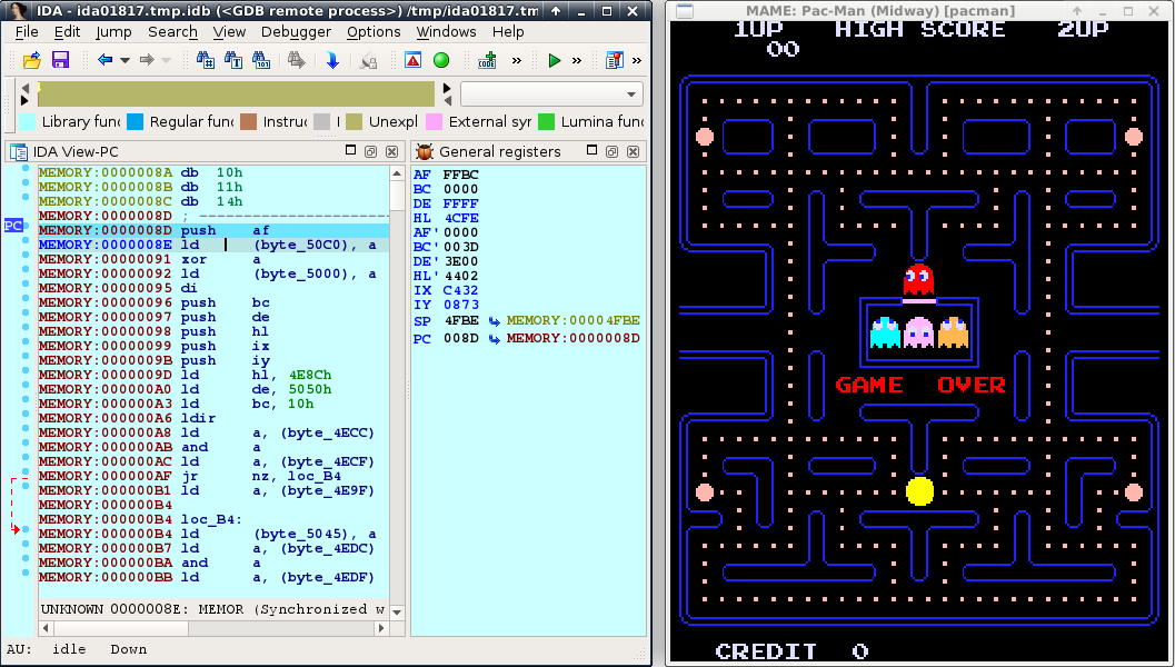 Extending IDA processor modules for GDB debugging – Hex Rays