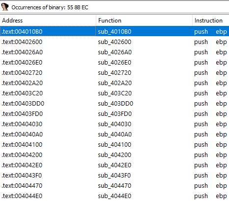 Igor’s tip of the week #48: Searching in IDA – Hex Rays