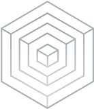 Illustration of concentric hexagons. The accompanying text states: ‘Structured - Generated C-like pseudocode makes analyzed program logic more evident and straightforward.’